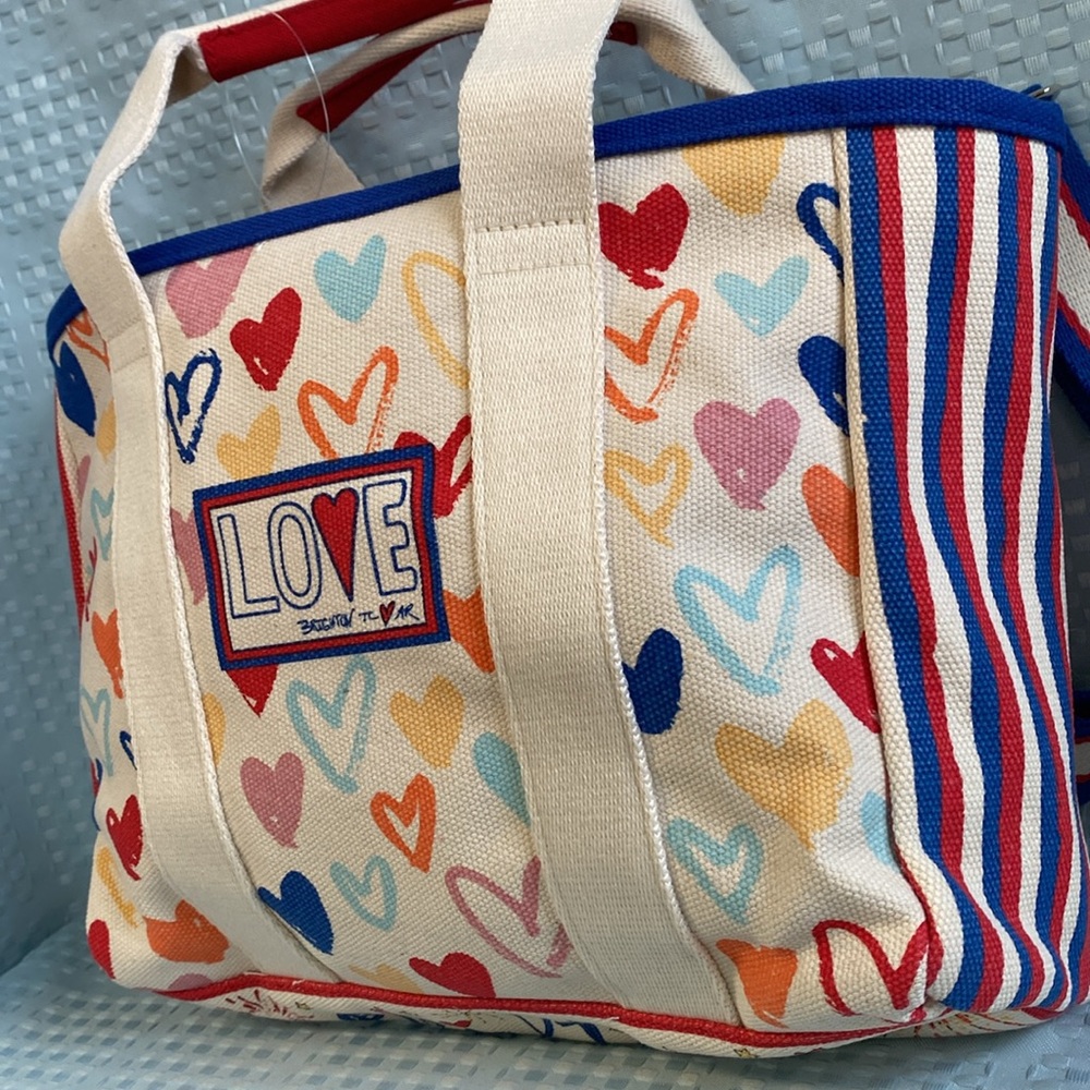*SOLD*NWT Brighton Red White And You Mini Tote - Picture 4 of 14